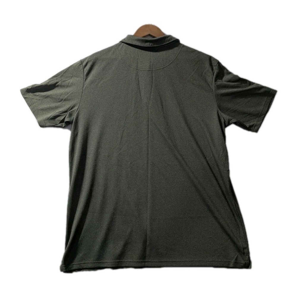 Drake Clothing Company Polo Shirt Men's XL Green Performance Fishing Golf - Picture 2 of 9